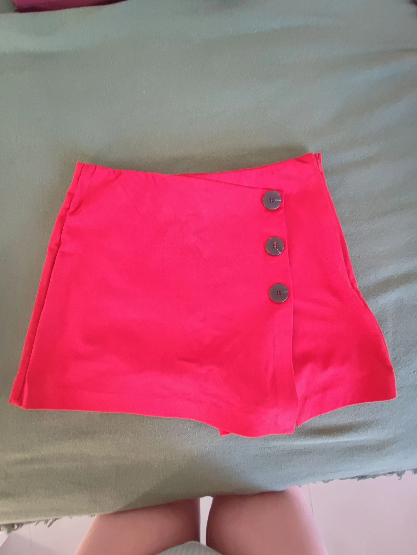 Zara TRF rode broekrok maat S – photo 2